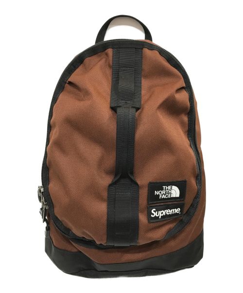 THE NORTH FACE（ザ ノース フェイス）THE NORTH FACE (ザ ノース フェイス) Supreme (シュプリーム) SteepTech Backpack ブラウンの古着・服飾アイテム