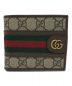 GUCCI（グッチ）の古着「GGスプリームコイン ウォレット」｜ブラウン