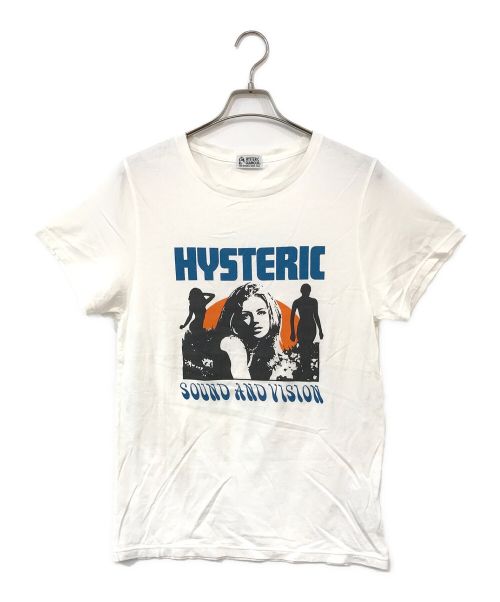 Hysteric Glamour（ヒステリックグラマー）Hysteric Glamour (ヒステリックグラマー) オーバーサイズTシャツ ホワイト サイズ:FREEの古着・服飾アイテム