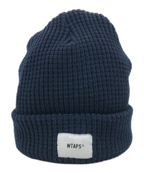 WTAPS（ダブルタップス）WTAPS (ダブルタップス) ニットキャップ ネイビーの古着・服飾アイテム