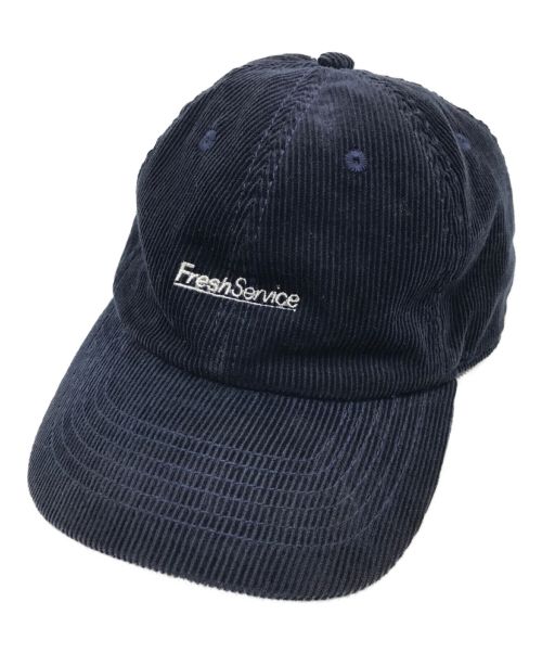 FreshService（フレッシュサービス）FreshService (フレッシュサービス) CORDUROY CORPORATE CAP ブルーの古着・服飾アイテム