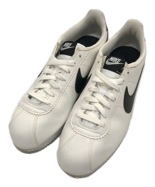 NIKE（ナイキ）NIKE (ナイキ) CLASSIC CORTEZ LEATHER ホワイト サイズ:27.5㎝の古着・服飾アイテム