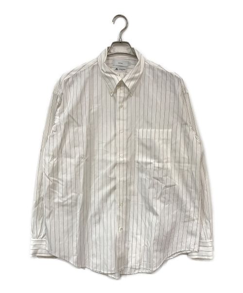 Graphpaper（グラフペーパー）Graphpaper (グラフペーパー) Thomas Mason L/S B.D Box Shirt ホワイト サイズ:2の古着・服飾アイテム