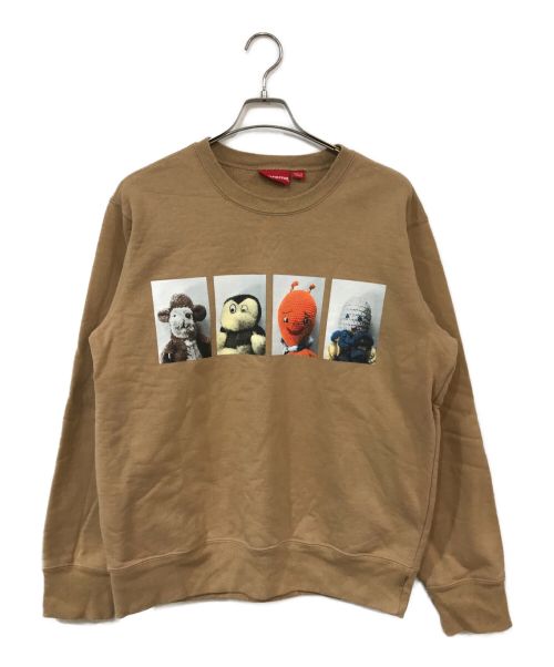 SUPREME（シュプリーム）SUPREME (シュプリーム) Mike Kelley (マイクケリー) Ahh Youth! Crewneck Sweatshirt ブラウン サイズ:Mの古着・服飾アイテム