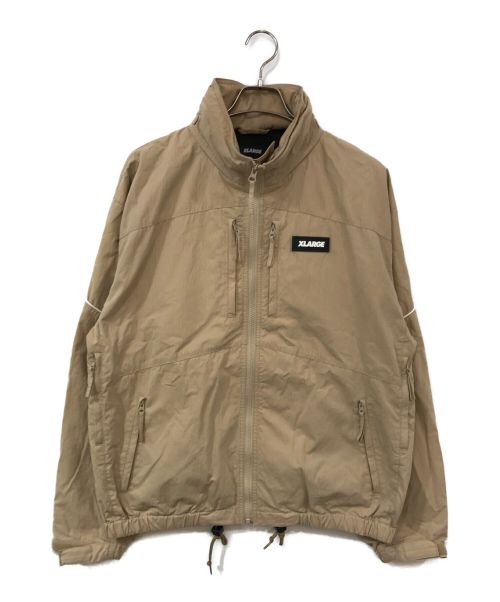 X-LARGE（エクストララージ）X-LARGE (エクストララージ) MULTI ZIP JACKET ベージュ サイズ:Ｌの古着・服飾アイテム