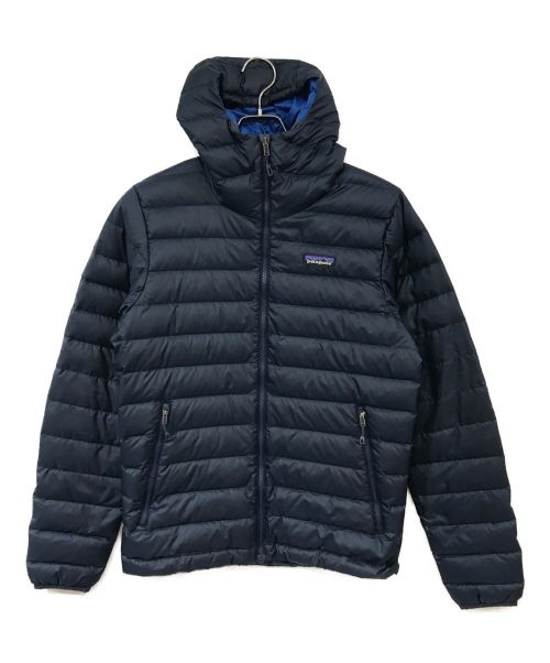 Patagonia（パタゴニア）Patagonia (パタゴニア) DOWN SWEATER HOODY ネイビー サイズ:ＸＳの古着・服飾アイテム