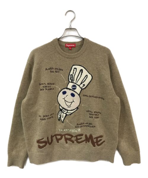 SUPREME（シュプリーム）Supreme (シュプリーム) Doughboy Sweater ベージュ サイズ:Ｍの古着・服飾アイテム