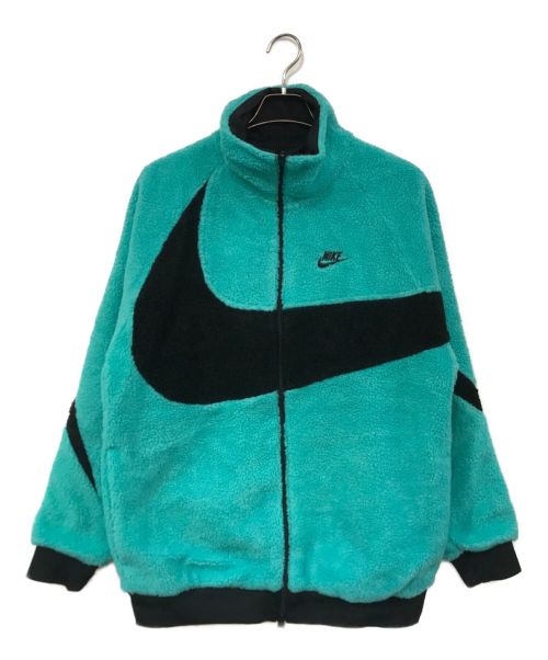 NIKE（ナイキ）NIKE (ナイキ) BIG SWOOSH BOA JACKET ブルー サイズ:Lの古着・服飾アイテム