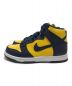 NIKE (ナイキ) WMNS DUNK RETRO QS MICHIGAN SCHOOL ネイビー×イエロー サイズ:US7：8000円