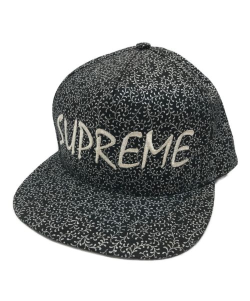 SUPREME（シュプリーム）Supreme (シュプリーム) Creeper 5Panel Cap ブラックの古着・服飾アイテム