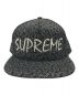 Supreme (シュプリーム) Creeper 5Panel Cap ブラック：5000円