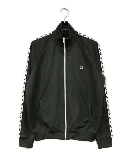 FRED PERRY（フレッドペリー）FRED PERRY (フレッドペリー) トラックジャケット カーキ サイズ:Lの古着・服飾アイテム