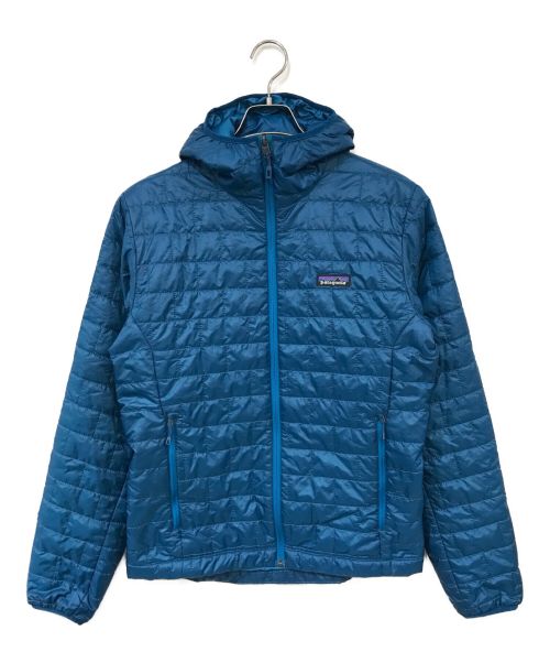 Patagonia（パタゴニア）Patagonia (パタゴニア) NANO PUFF HOODY ブルー サイズ:Sの古着・服飾アイテム