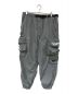 Aape BY A BATHING APE（エーエイプ バイ アベイシングエイプ）の古着「AAPE WOVEN CARGO PANTS」｜グレー