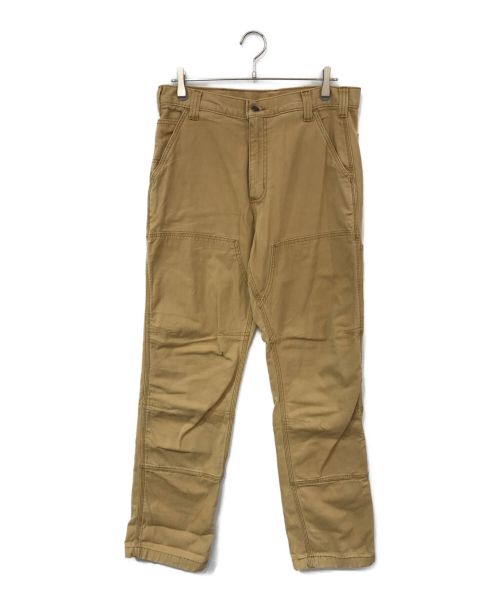 CarHartt（カーハート）CarHartt (カーハート) Rugged Flex Rigby Double Front Work Pant ベージュ サイズ:33の古着・服飾アイテム