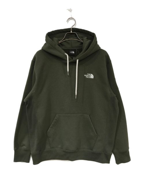 THE NORTH FACE（ザ ノース フェイス）THE NORTH FACE (ザ ノース フェイス) Square Logo Hoodie グリーン サイズ:XLの古着・服飾アイテム