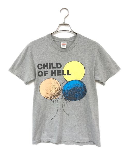 SUPREME（シュプリーム）Supreme (シュプリーム) child of hell TEE グレー サイズ:Ｍの古着・服飾アイテム