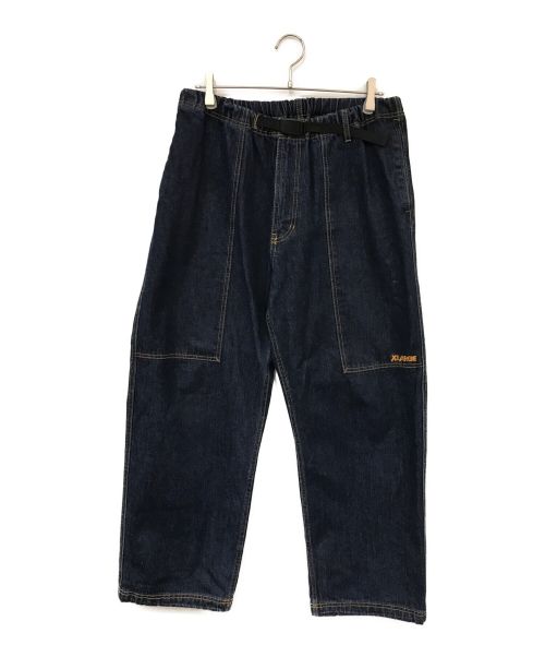 X-LARGE（エクストララージ）X-LARGE (エクストララージ) BAKER DENIM EASY PANTS ブルー サイズ:Lの古着・服飾アイテム