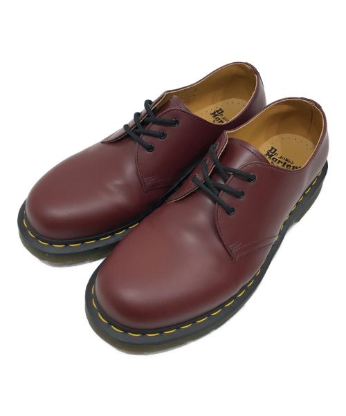 Dr.Martens（ドクターマーチン）Dr.Martens (ドクターマーチン) 3ホールシューズ バーガンディー サイズ:UK7の古着・服飾アイテム