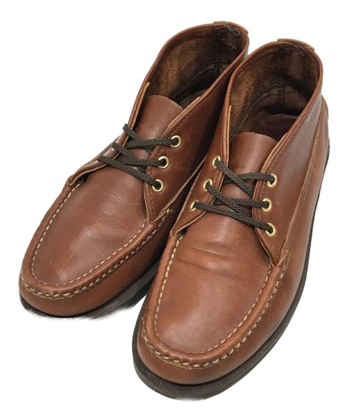 RUSSELL MOCCASIN（ラッセルモカシン）RUSSELL MOCCASIN (ラッセルモカシン) モカシンシューズ ブラウン サイズ:8の古着・服飾アイテム