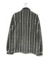 stussy (ステューシー) Stripe Sherpa Shirt グレー サイズ:L：13000円