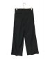 soerte (ソエルテ) Wide straight slacks ブラック サイズ:1：4480円