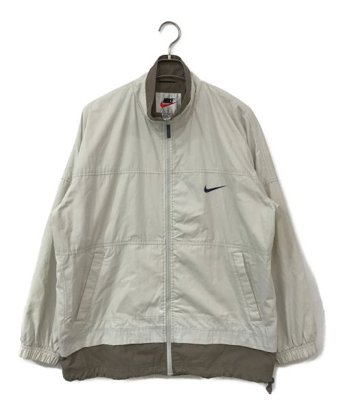 NIKE（ナイキ）NIKE (ナイキ) ジップジャケット アイボリー サイズ:Ｍの古着・服飾アイテム