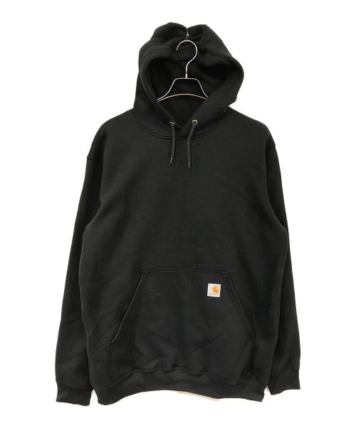 CarHartt（カーハート）CarHartt (カーハート) HOODED PULLOVER MIDWEIGHT SWEATSHIRT ブラック サイズ:Ｍの古着・服飾アイテム