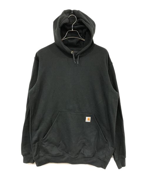 CarHartt（カーハート）CarHartt (カーハート) HOODED PULLOVER MIDWEIGHT SWEATSHIRT ブラック サイズ:Ｍの古着・服飾アイテム