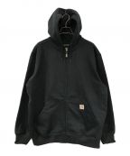 CarHarttカーハート）の古着「HEAVYWEIGHT FULL-ZIP SWEATSHIRT」｜ブラック