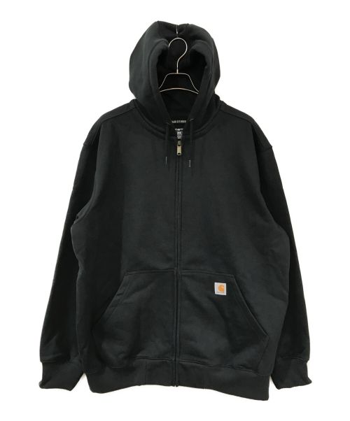 CarHartt（カーハート）CarHartt (カーハート) HEAVYWEIGHT FULL-ZIP SWEATSHIRT ブラック サイズ:XLの古着・服飾アイテム