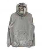 CarHarttカーハート）の古着「HOODED PULLOVER MIDWEIGHT SWEATSHIRT」｜グレー