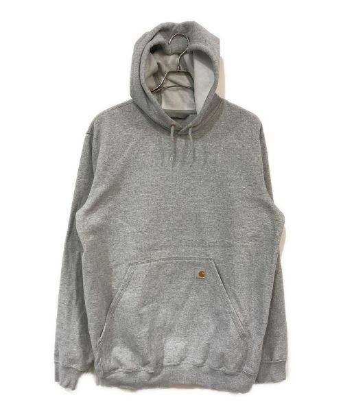 CarHartt（カーハート）CarHartt (カーハート) HOODED PULLOVER MIDWEIGHT SWEATSHIRT グレー サイズ:Ｍの古着・服飾アイテム