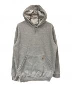 CarHarttカーハート）の古着「HOODED PULLOVER MIDWEIGHT SWEATSHIRT」｜グレー