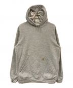 CarHarttカーハート）の古着「HOODED PULLOVER MIDWEIGHT SWEATSHIRT」｜グレー