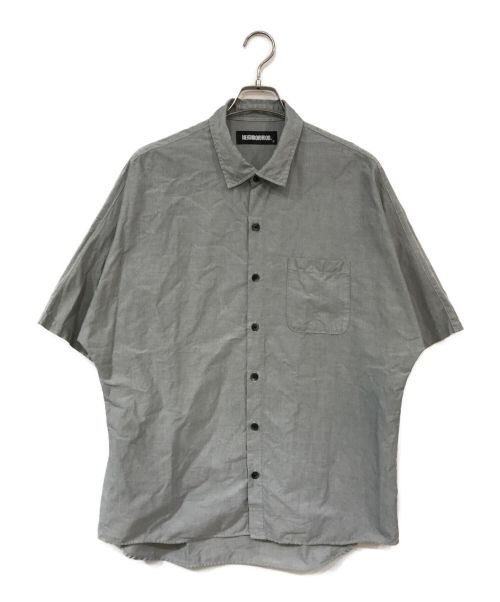 NEIGHBORHOOD（ネイバーフッド）NEIGHBORHOOD (ネイバーフッド) Short Sleeve Line Shirt グレー サイズ:Ｌの古着・服飾アイテム