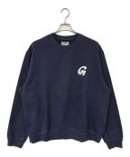 GRAMICCIグラミチ）の古着「BIG G-LOGO SWEATSHIRT SHIRT」｜ネイビー