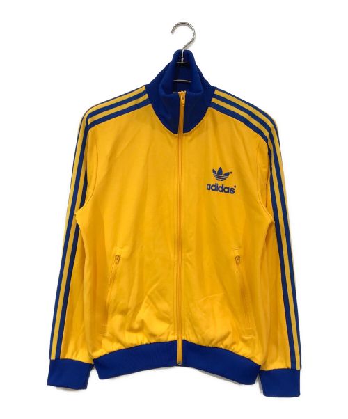 adidas（アディダス）adidas (アディダス) 70S TRACK TOP ACTIVE イエロー サイズ:Ｌの古着・服飾アイテム