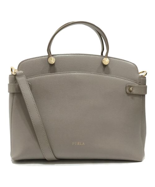 FURLA（フルラ）FURLA (フルラ) 2WAYバッグ グレーの古着・服飾アイテム