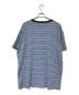 BoTT (ボット) Jacquard Border Tee ブルー サイズ:XXL：5000円