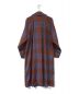 MIOSMOKEY (ミオズモーキー) PLAID BALMACAAN CT ブラウン×ブルー サイズ:46：20000円