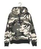 SUPREMEシュプリーム）の古着「13AW Box Logo Hooded Sweatshirt Snow Camo」｜グレー