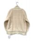 AMERI (アメリ) SQUARE BOA HALF ZIP TOP アイボリー サイズ:F：8000円