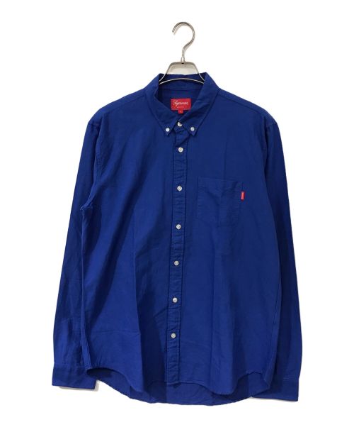 SUPREME（シュプリーム）SUPREME (シュプリーム) オックスフォードシャツ ブルー サイズ:Ｌの古着・服飾アイテム