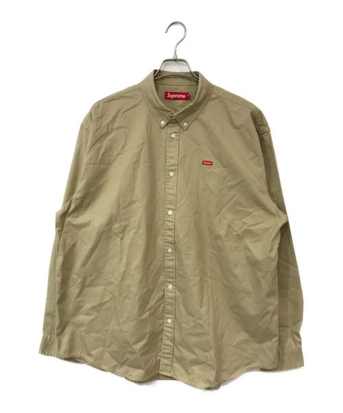 SUPREME（シュプリーム）SUPREME (シュプリーム) ボタンダウンシャツ ベージュ サイズ:XLの古着・服飾アイテム