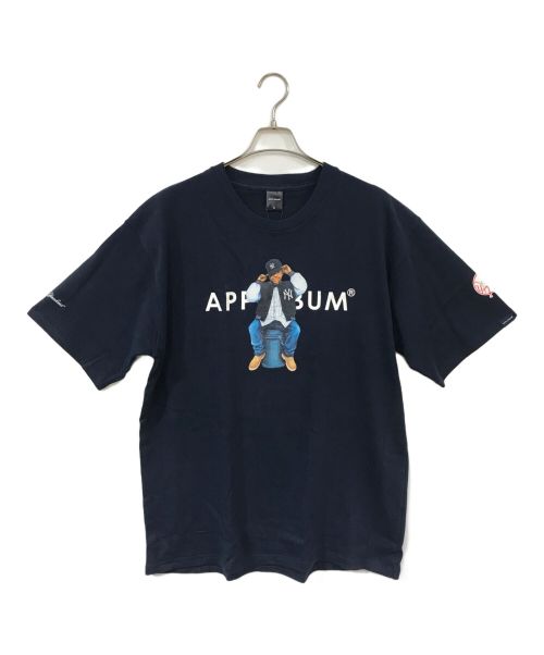 APPLEBUM（アップルバム）APPLEBUM (アップルバム) “NY Yankees Boy” T-shirt ネイビー サイズ:XXLの古着・服飾アイテム