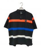 F.C.R.B.エフシーアールビー）の古着「BORDER BIG POLO」｜ブラック