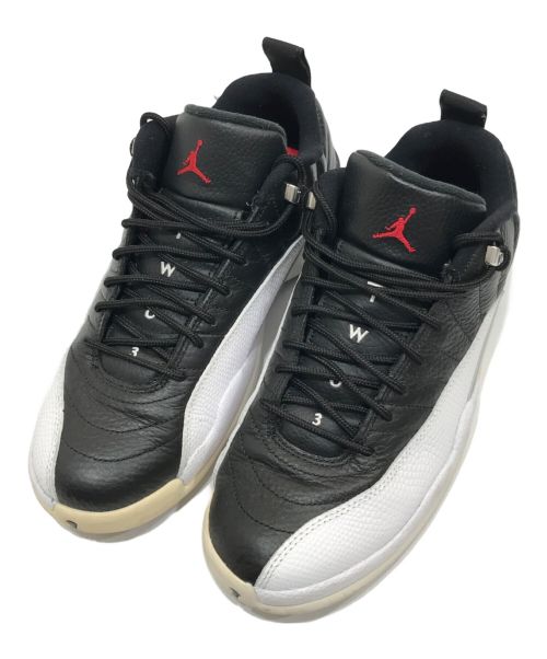 NIKE（ナイキ）NIKE (ナイキ) AIR JORDAN 12 RETRO LOW PLAYOFF ホワイト×ブラック サイズ:27cmの古着・服飾アイテム