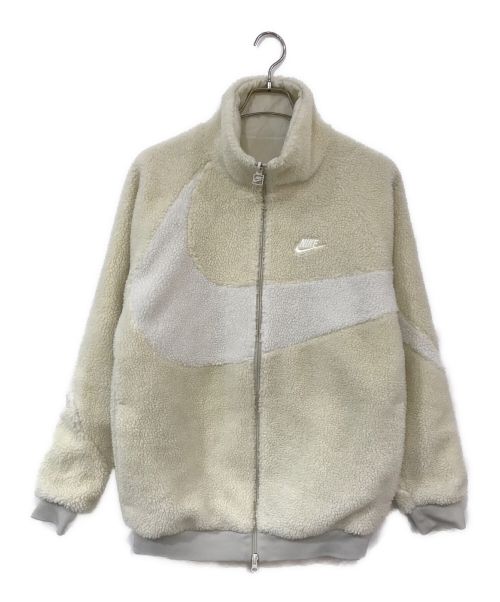 NIKE（ナイキ）NIKE (ナイキ) リバーシブルボアジャケット アイボリー サイズ:Ｍの古着・服飾アイテム