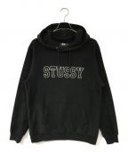 stussyステューシー）の古着「インサイドアウトパーカー」｜ブラック